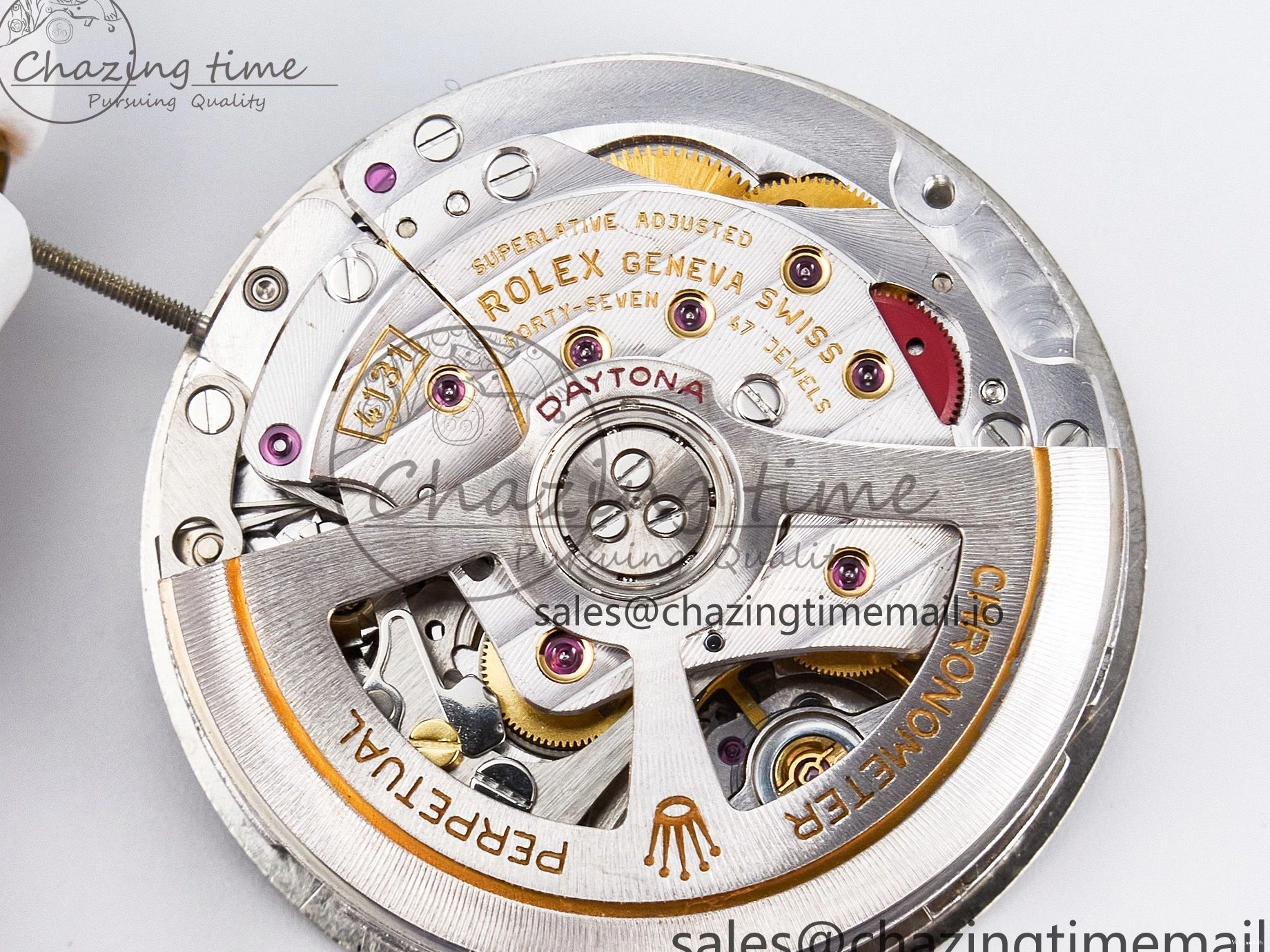 Movement Super (Silver Modded Clone Automatic DD4131 Daytona Color) 28800 Custom VPH 1229
